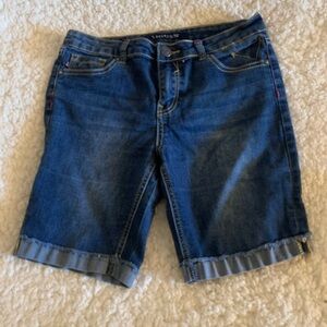 Vigoss Women's Dark Blue‎ Jean Shorts